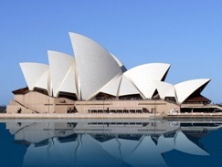Австралия. Опера в Сиднее.