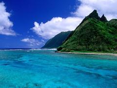 Американское Самоа. Пляж.