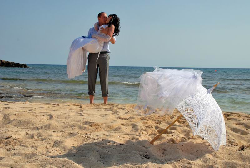 Свадьба на Кипре, на берегу моря в отеле Palm Beach 4*, Ларнака